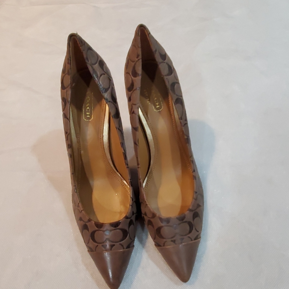 Coach heels ( new)